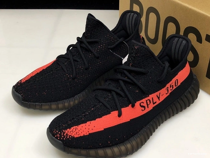350 V2 Red BY9612 Core Yeezy Adidas Black Boost 0724